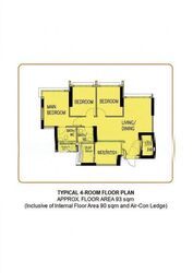 Blk 455A Teck Ghee Parkview (Ang Mo Kio), HDB 4 Rooms #609119841